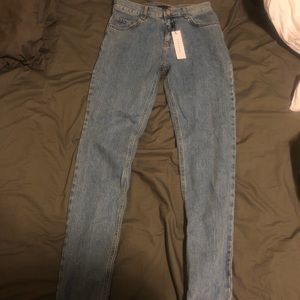 (NWT) Topshop light wash jeans